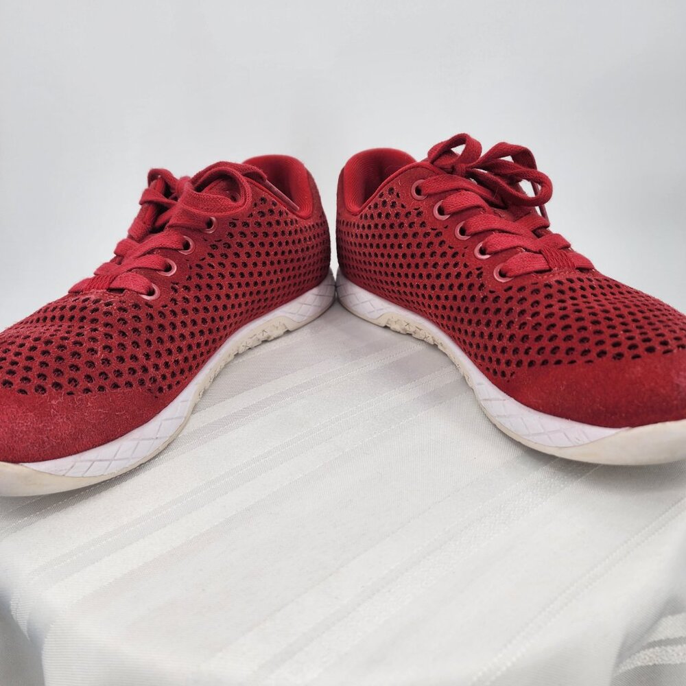 NOBULL PROJECT Red Suede Trainer Crossfit Training Shoes 8.5 - Picture 8 of 12